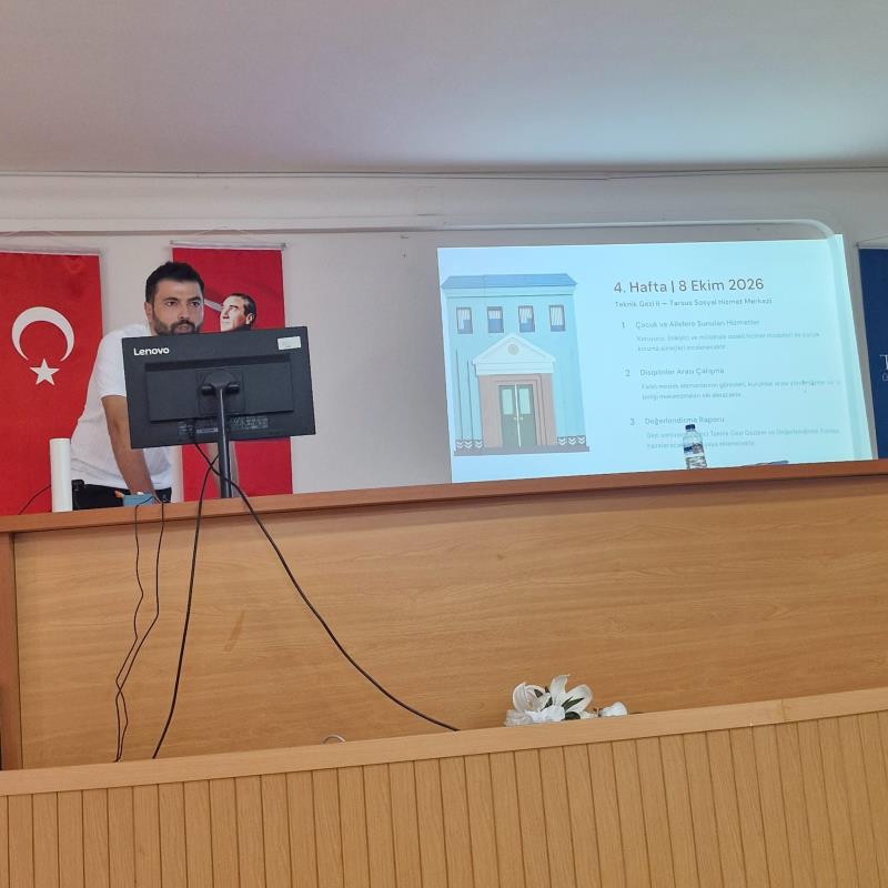 CD307 Sosyal Dezavantajlı Çocuklarda Alan Uygulaması Dersi Bilgilendirme ve Orya...